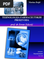 Tehnologija Farmaceutskih Proizvoda