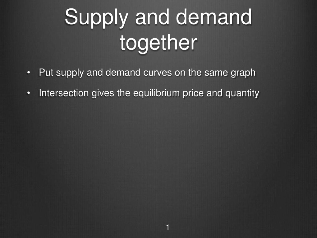 Equilibrium Price | PDF | Supply And Demand | Economic Equilibrium