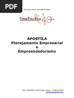 Apostila - Planejamento Empresarial e Empreendedorismo
