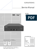 Service Manual - Grundig Video - GV9000