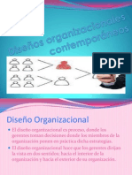 Diseños Organizacionales Contemporáneos