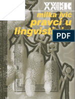 Milka Ivić - Pravci u Lingvistici II