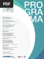 Programa eL@IES2012 8out