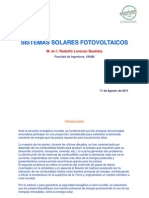 Sistemas Solares Fotovoltaicos