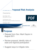 Stadium Risk Analysis Presentation
