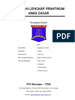 Download LAPORAN LENGKAP KIMIA DASAR KELAJUAN REAKSI by Amirudin SN110656631 doc pdf