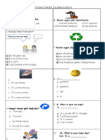 7. SINIF SINAV ÖNCESİ ÇALIŞMA KAĞIDI-3