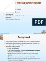 Chapter 6: Process Synchronization