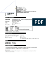 Yellowtop Full Specs Sheet