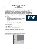 Tutorial Mikrotik Step by Step