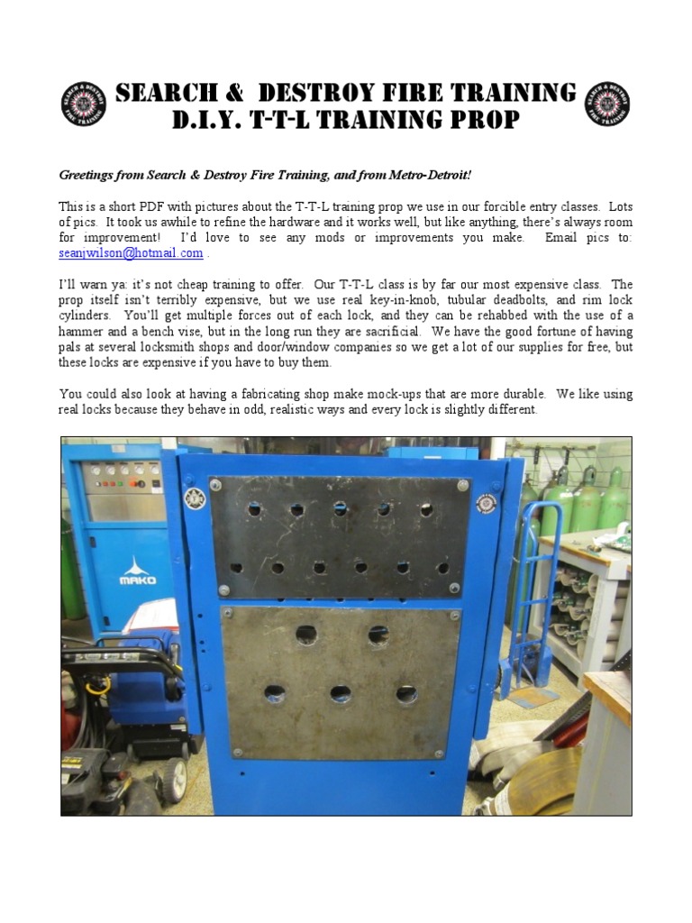 S D Ttl Prop How To Build Pdf Screw Manufactured Goods