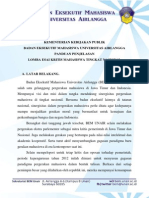 Panduan Penjelasan Lomba Esai Kritis Mahasiswa Nasional