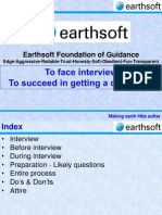 Earthsoft-To Face Interview and Succeed in Getting A Dream Job