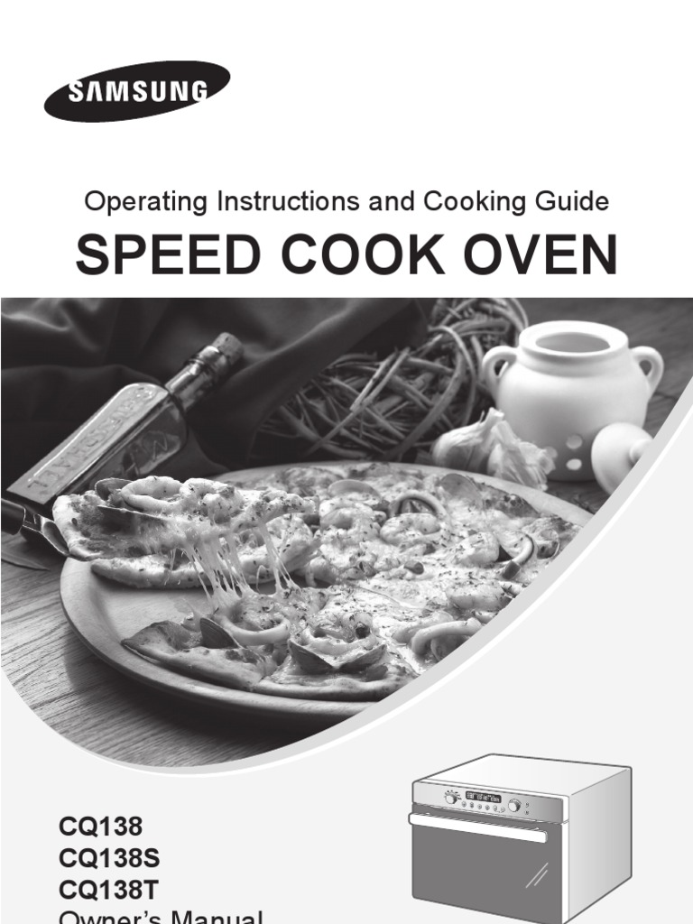 Samsung Convection CQ138 User Manual Grilling Oven