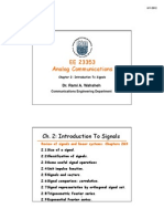 Introduction To Signals Chapter Review