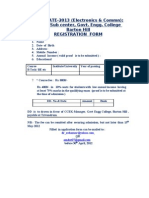 GEC Barton Hill CCEK Registration Form 2013