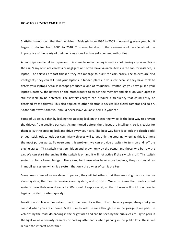 Theft copyright essay image