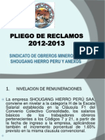 Pliego de Reclamos