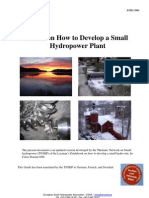 Part 1 Guide on How to Develop a Small Hydropower Plant- Final