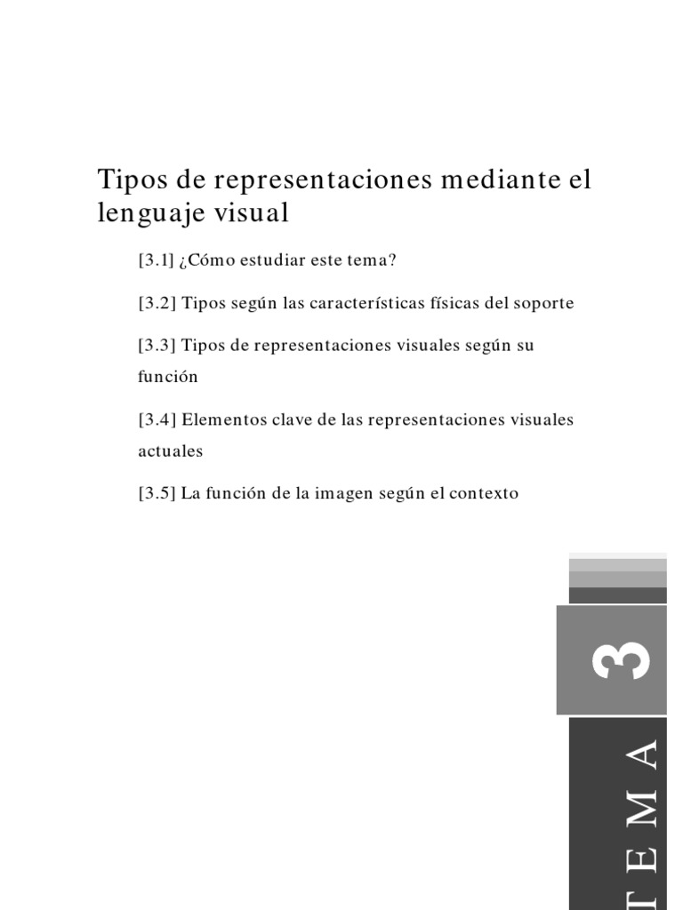 Tipos de Representaciones Visuales | PDF | Imagen | Fotografía aérea