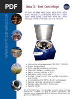 Best Oil Testing Centrifuge From Seta