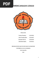 Download perencanaan lokasi by Robert Wiliam SN110730476 doc pdf