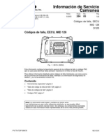 Codigos de Falla EECU MID 128