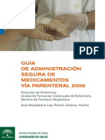 Guía Administración Segura de Medicamentos