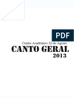 Carta Programa Canto Geral