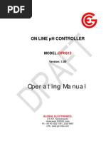 Online PH Controller DPH 513