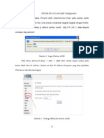 Hosting dengan menggunakan Setting DMZ pada Modem