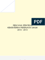 Rencana Strategis Kementerian Pekerjaan Umum tahun 2010-2014