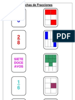 Tablas de Fracciones