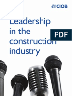 Leadership in The Construction Industry 2008