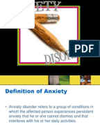 Thesis statement for generalized anxiety disorder