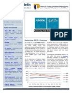 Defence For Children International-Palestine's Monthly Bulletin On Detention - Issue 33 - September 2012