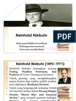 Reinhold Niebuhr Tokoh Realis Klasik Di Era Modern