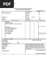 14 Excise Invoice Format