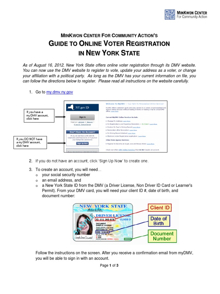 How can you get a New York state ID card from the DMV?