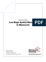 Low-Wage Spatial Mismatch in Minnesota