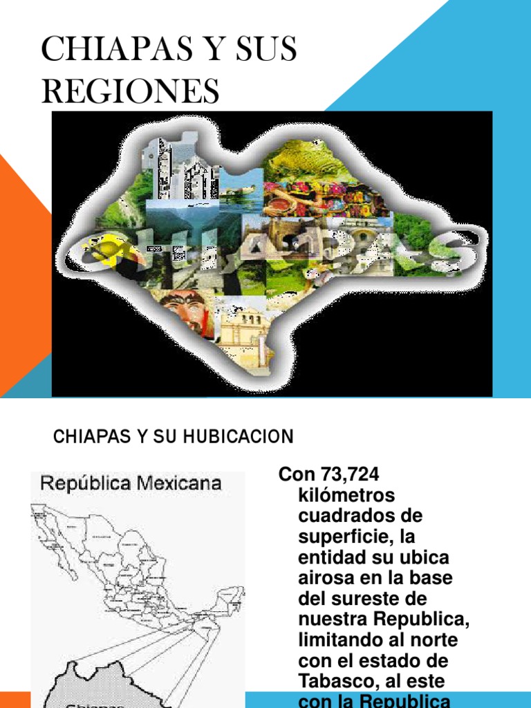 Chiapas y Sus Regiones PDF Chiapas