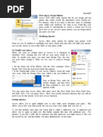 Access 2010 Lesson5