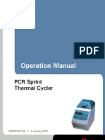 User Manual - Hybaid - SPRINT Thermal Cycler - HBSP