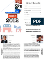 Whitfield Election Guide 2012