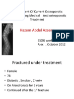 1 Management of Current Osteoporotic Fracture During Medical Treatment Ppt