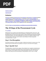 7 Steps for Effective Procurement Process | PDF | Procurement | Supply ...