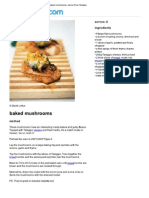 Baked Mushrooms - Jamie Oliver Recipes PDF