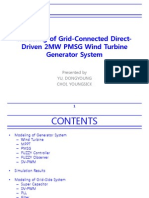 Modelling of Grid-Connected Geared 2MW PMSG Wind Turbine Generator