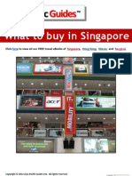 What To Buy in Singapore