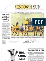 Property Concerns Raised at Meeting: Moorestown Girls Volleyball Team Takes Win Against North Burlington